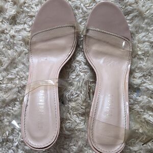 Fashion Nova Blush Pink Sandals
